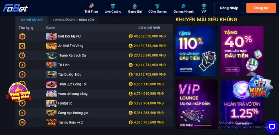 Bắn cá cổ điển tại 868vip chính thức